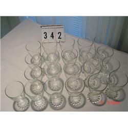 BOOPIE OR CANDLEWICK - (21) ice tea glasses