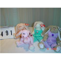 TY Bunnies - Happy Spring, Strawbunny, Always in Bloom, My Heart..."