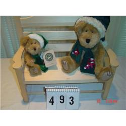 Boyd's Christmas theme bears - BJ Bearacane & CZ Comet
