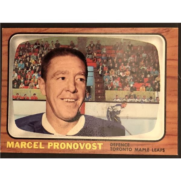 1966-67 O-PEE-CHEE Marcel Pronovost (HOF)