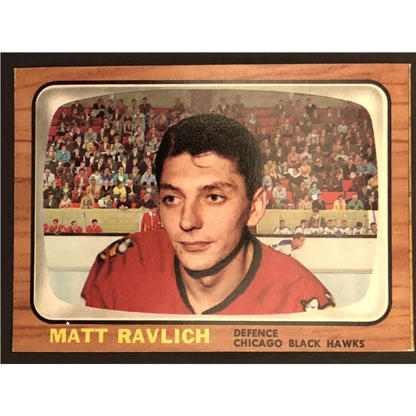 1966-67 O-PEE-CHEE Matt Ravlich
