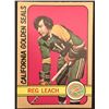 Image 1 : 1972-73 O-PEE-CHEE Reg Leach (HOF)