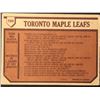 Image 2 : 1973-74 O-PEE-CHEE Toronto Maple Leafs