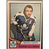 Image 1 : 1974-75 TOPPS Norm Ullman (HOF)