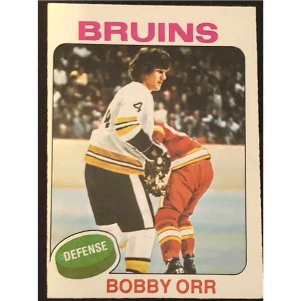 1975-76 O-PEE-CHEE Bobby Orr (HOF)