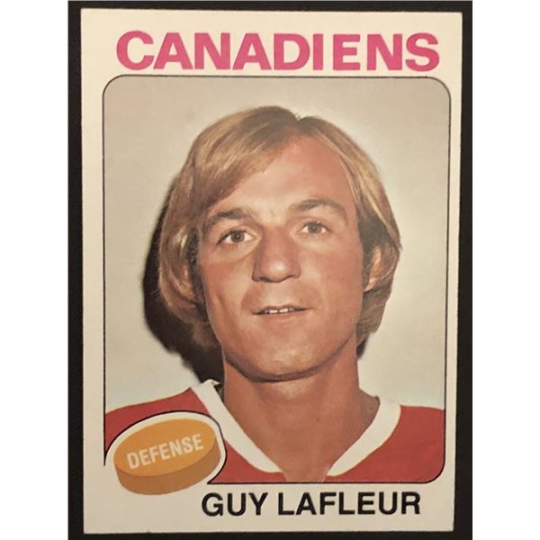 1975-76 TOPPS Guy Lafleur (HOF)