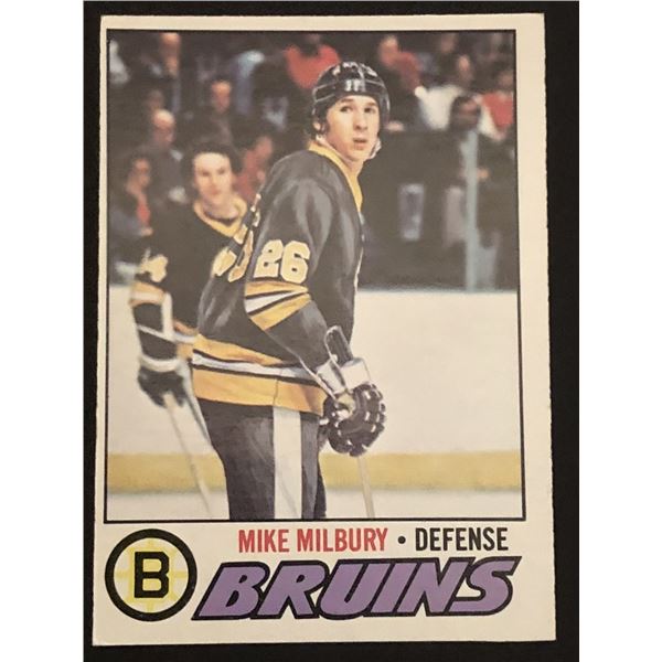 1977-78 O-PEE-CHEE Mike Milbury (RC)