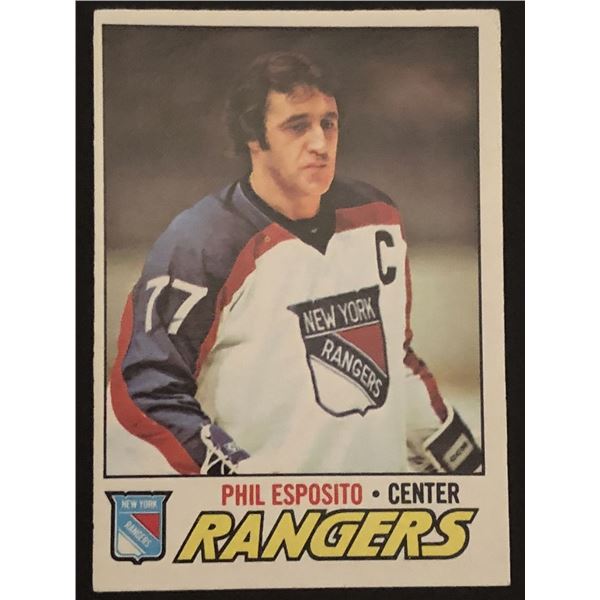 1977-78 O-PEE-CHEE Phil Esposito (HOF)
