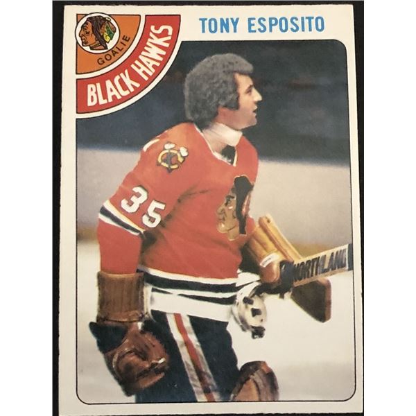1978-79 O-PEE-CHEE Tony Esposito (HOF)