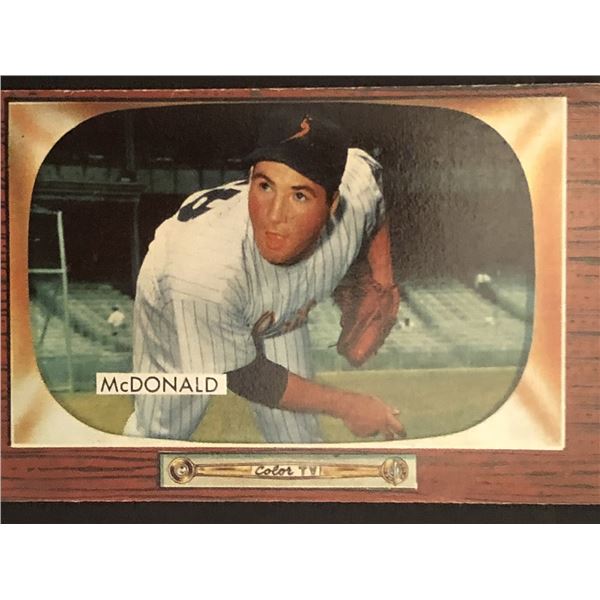 1955 BOWMAN Jim McDonald (RC)