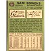 Image 2 : 1967 TOPPS Sam Bowens