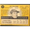 Image 2 : 1971 O-PEE-CHEE Ted Williams (HOF)