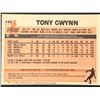 Image 2 : 1983 O-PEE-CHEE Tony Gwynn (RC) (HOF )