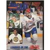 Image 1 : 1990 Oshawa Generals game program- Eric Lindros (HOF) OHL debut