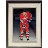 Image 1 : Eric Lindros junior hockey portrait photo w/ frame