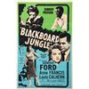 Image 1 : A "Blackboard Jungle" Canadian Rerelease Poster.