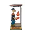 Image 1 : Popeye Bag Puncher Wind-Up Tin Toy.