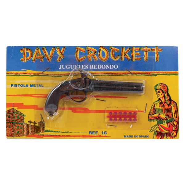 A Davy Crockett Cap Gun.