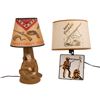 Image 1 : A Pair of Davy Crockett Lamps.