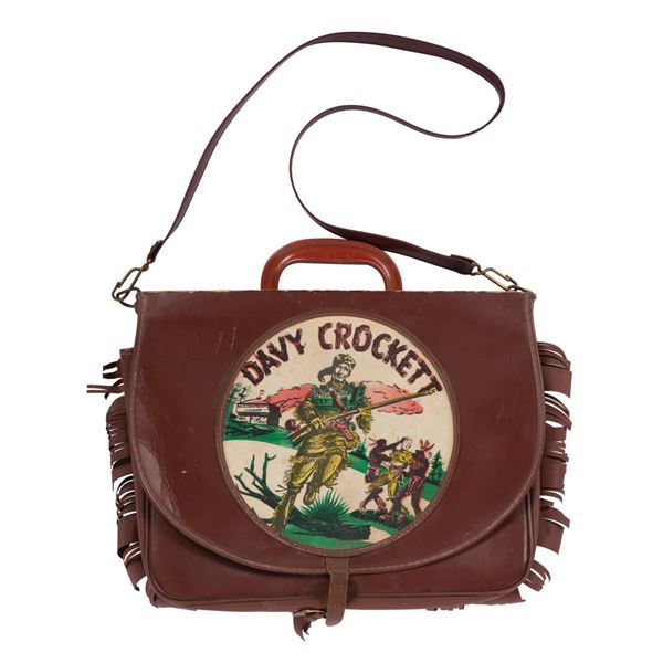 A Davy Crockett Messenger Bag.