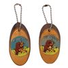 Image 1 : A Pair of Davy Crockett Keychains.