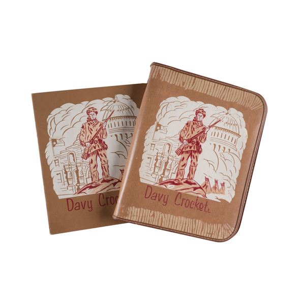 A Pair of Davy Crockett Binders.
