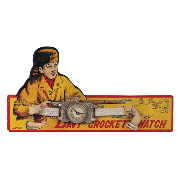 A Davy Crockett Toy Watch.