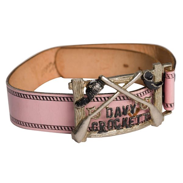 A Davy Crockett Belt by Fabil.