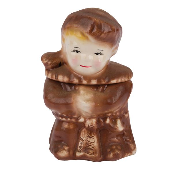 A Davy Crockett Cookie Jar.