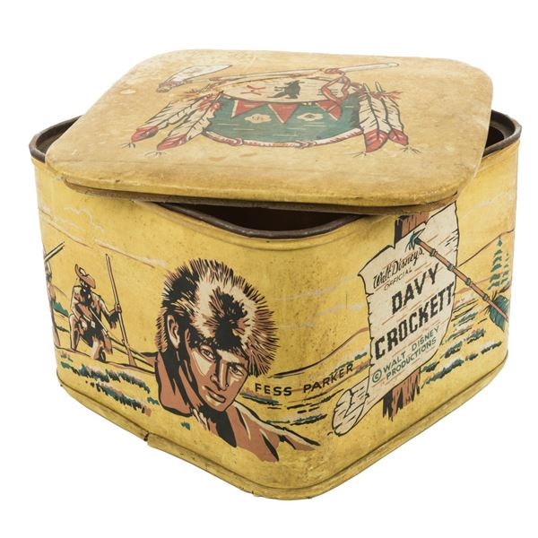 A Davy Crockett Toy Chest.