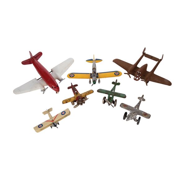 A Collection of (7) Toy Planes.