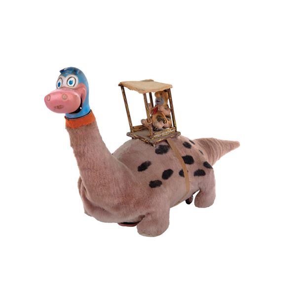 Fred Flintstone Riding Dinosaur Toy.