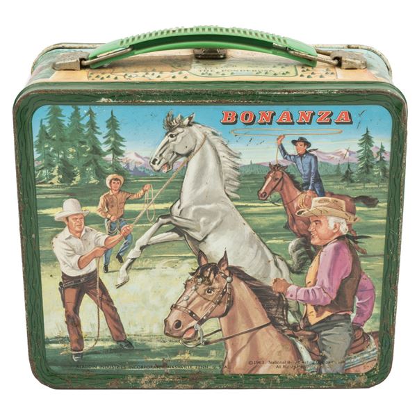 An Original Bonanza Lunch Box by Aladdin.