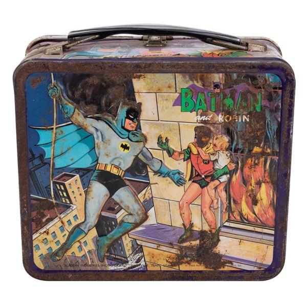 A Batman and Robin Lunchbox by Aladdin.