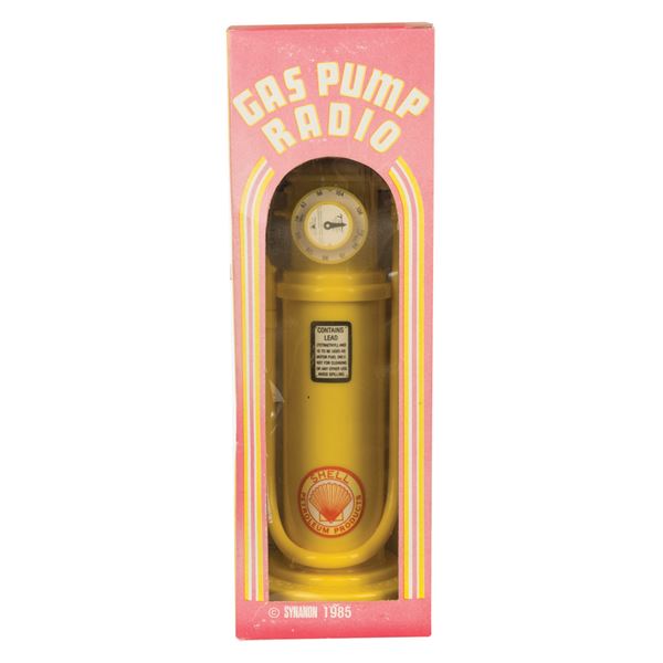 A Shell Gas Pump Radio.