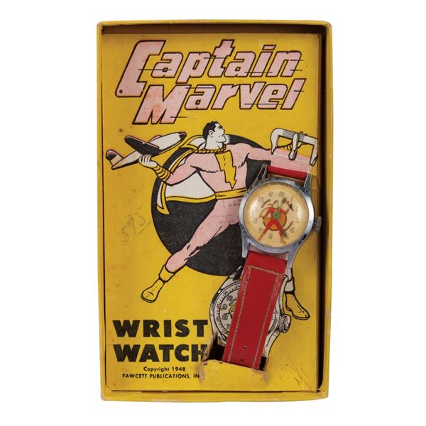 A Captain Marvel Wristwatch.