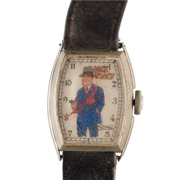 A Dick Tracy Wristwatch with box.