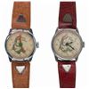 Image 3 : A Pair of Bugs Bunny Wristwatches by New Haven.