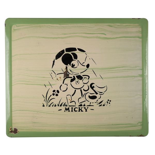 A Rare Performo Micky Porcelain Table Top.