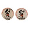 Image 1 : A Pair of Mickey Mouse Club Movie Theater Buttons.