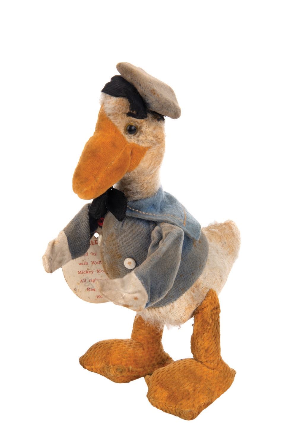 A Donald Duck Doll by Dean's Rag Book Company.