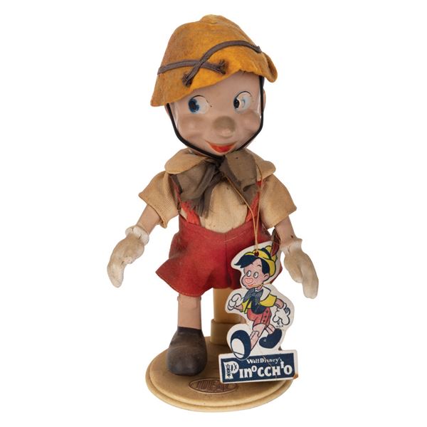 A Pinocchio Composition Doll By Crown.