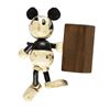 Image 4 : A Collection of (4) UFA Mickey Mouse Wooden Toys.