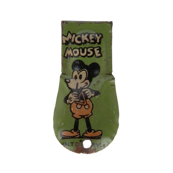 A Tin Litho Mickey Mouse Clicker.