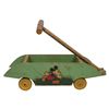 Image 1 : A Rare Pair of Mickey Mouse Wooden Wagon Toys.