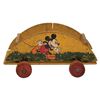 Image 2 : A Rare Pair of Mickey Mouse Wooden Wagon Toys.