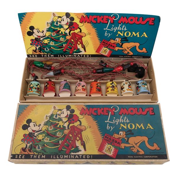 A Boxed Set of Mickey Mouse Lights by NOMA.