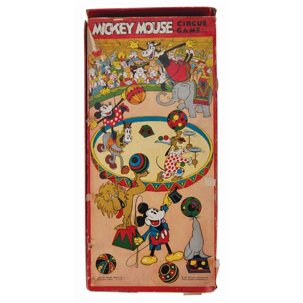 A Mickey Mouse Circus Game.