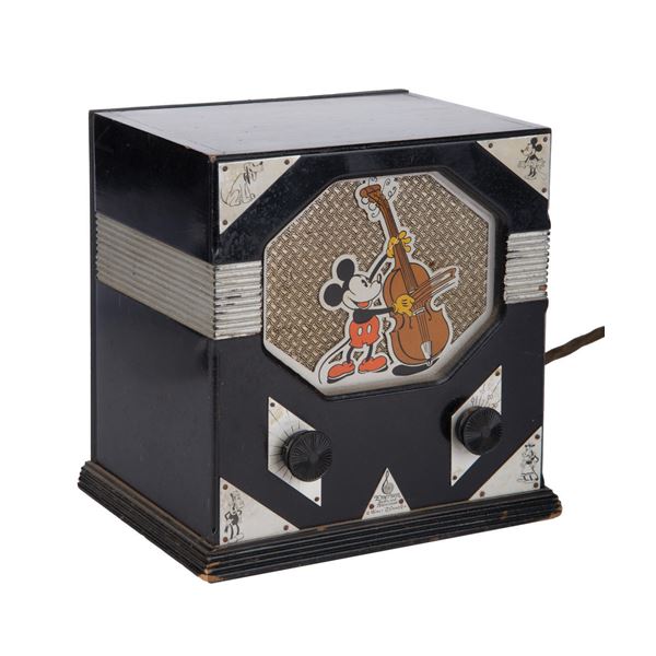 An Emerson Mickey Mouse Radio.