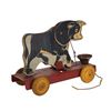 Image 2 : A Ferdinand the Bull Pull Toy by N.N. Hill Brass.